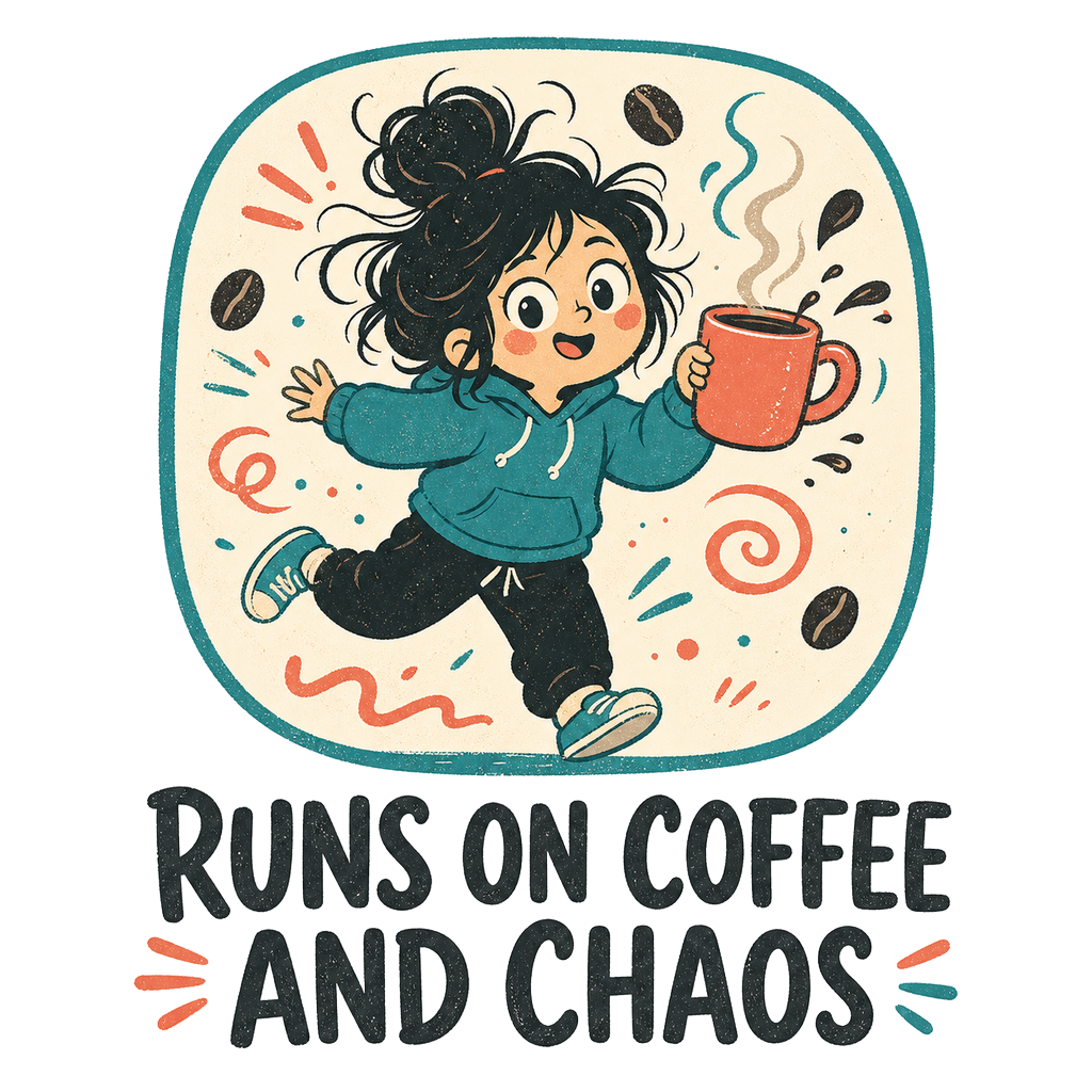 RUNS ON COFFEE AND CHAOS