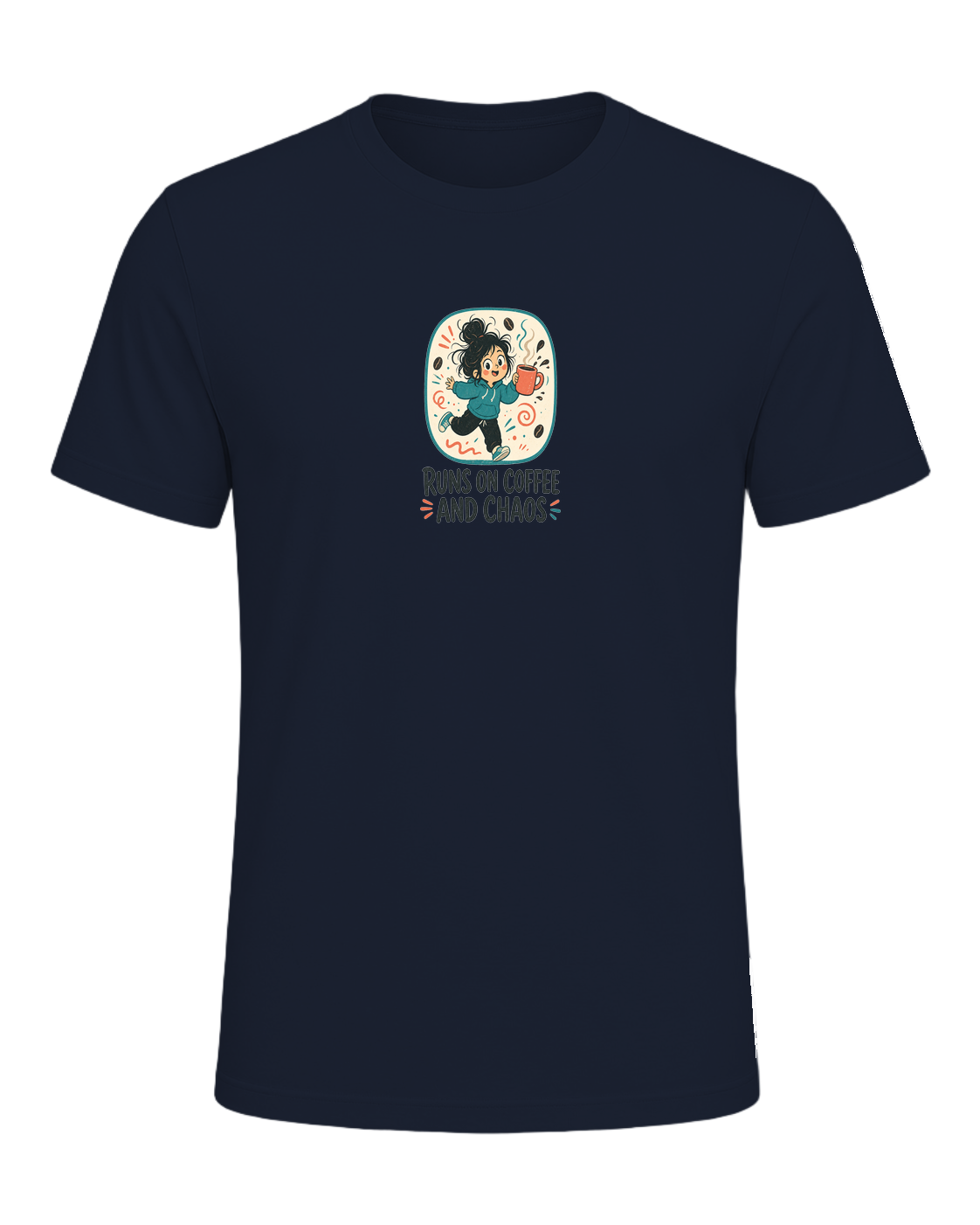 RUNS ON COFFEE AND CHAOS — Navy