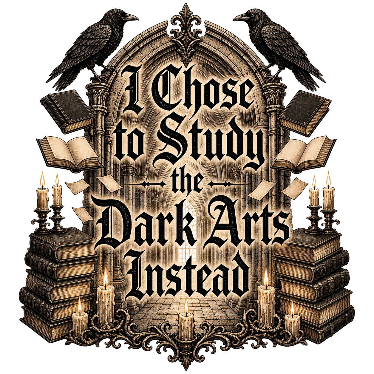 Dark Academia Scholar