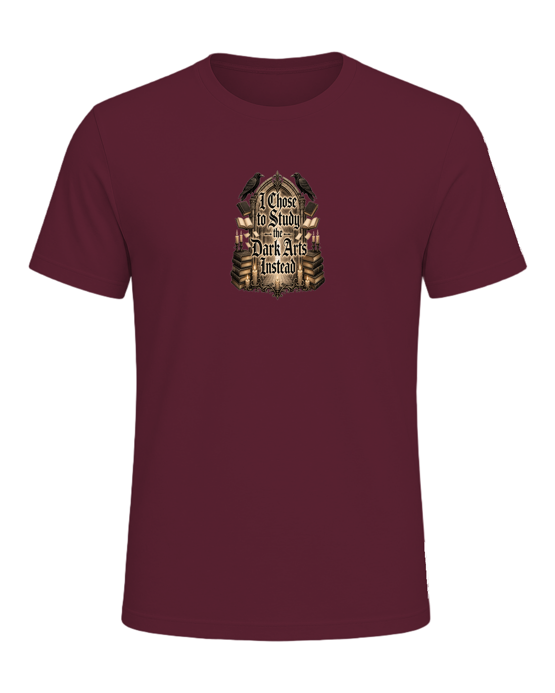 Dark Academia Scholar — Maroon