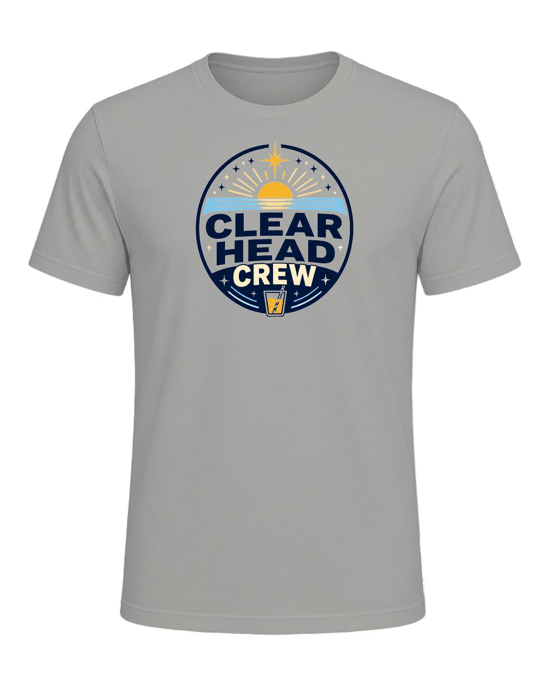 CLEAR HEAD CREW — Gray