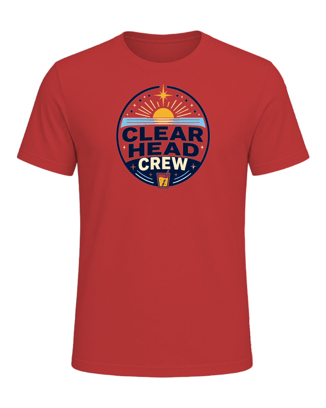 CLEAR HEAD CREW — Red