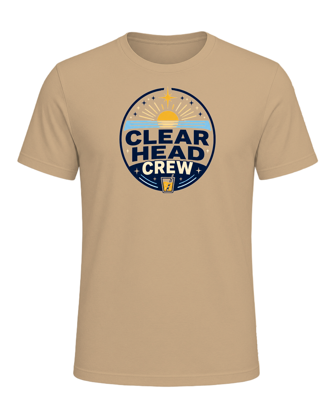 CLEAR HEAD CREW — Tan