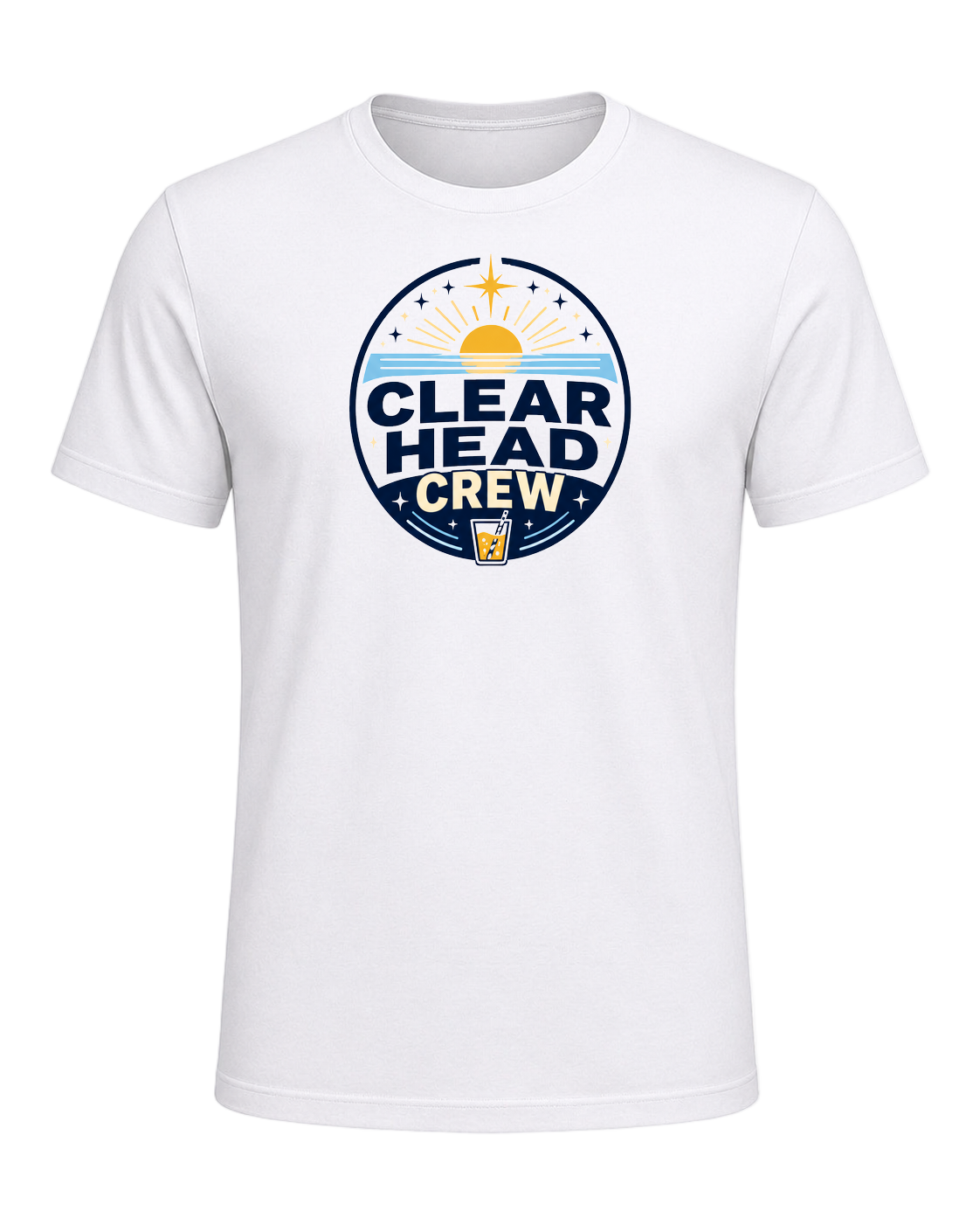 CLEAR HEAD CREW — White