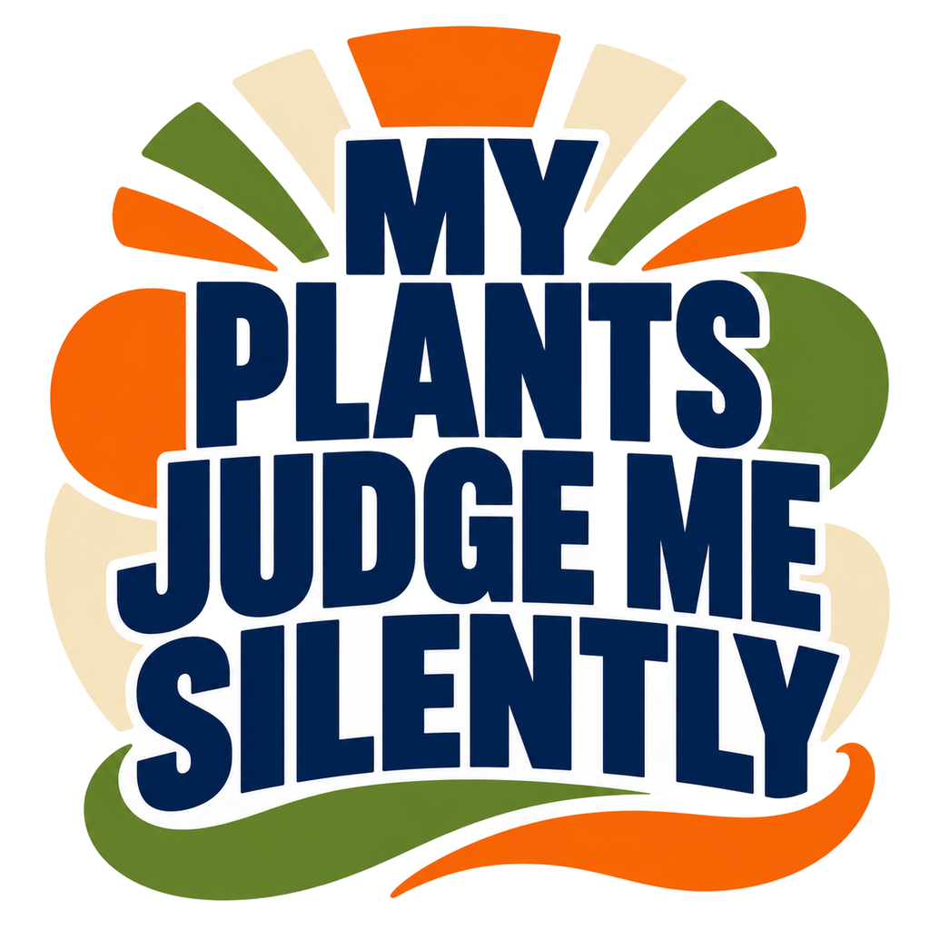 MY PLANTS JUDGE ME SILENTLY