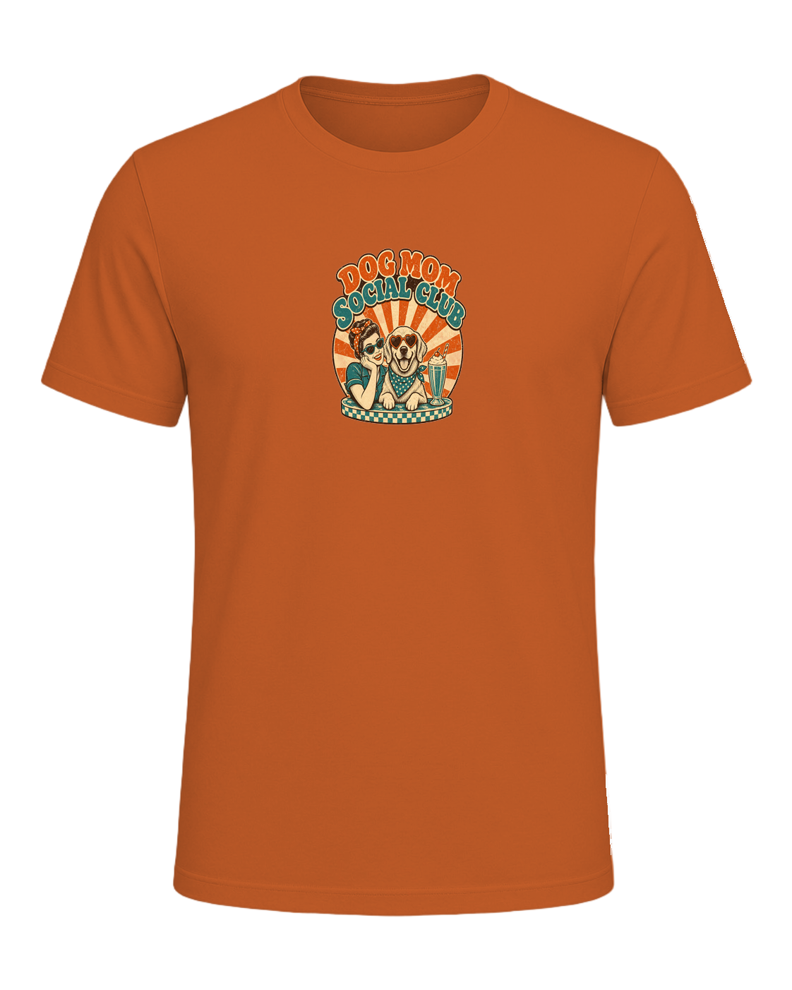 DOG MOM SOCIAL CLUB — Orange