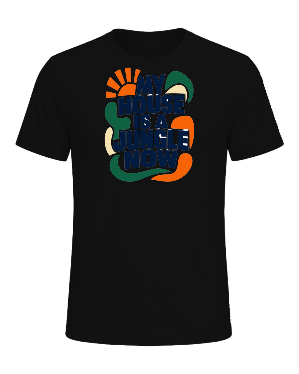 MY HOUSE IS A JUNGLE NOW — Vintage Black