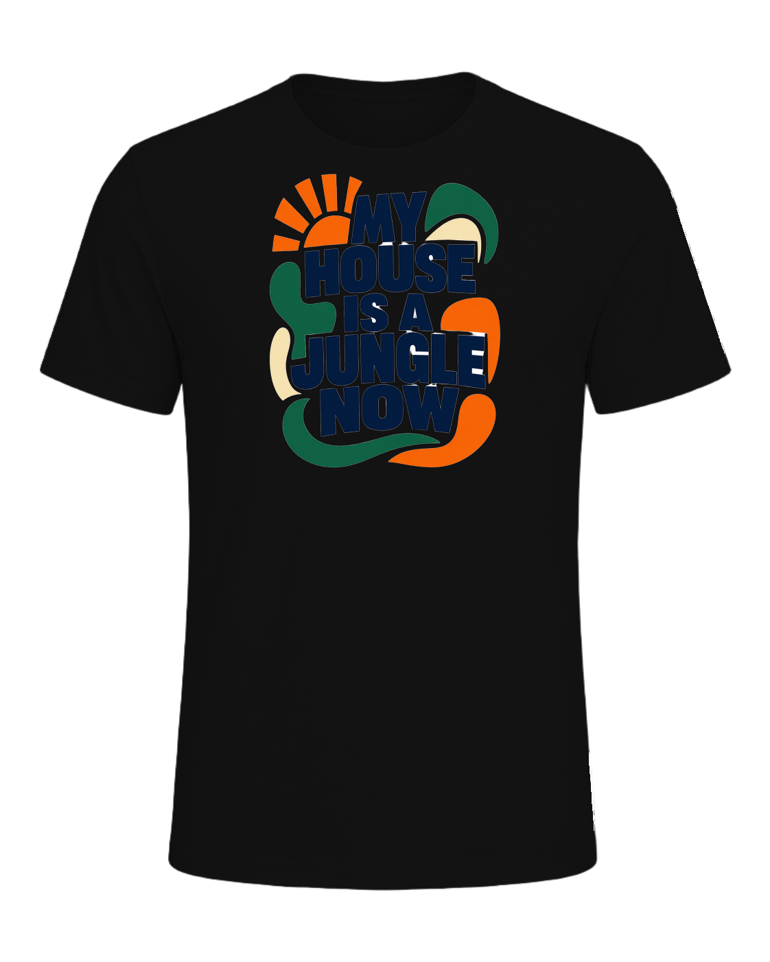 MY HOUSE IS A JUNGLE NOW — Vintage Black