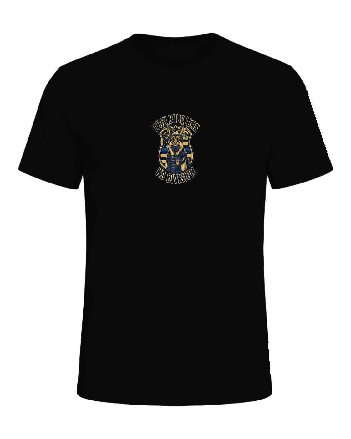 German Shepherd K9 Officer — Black