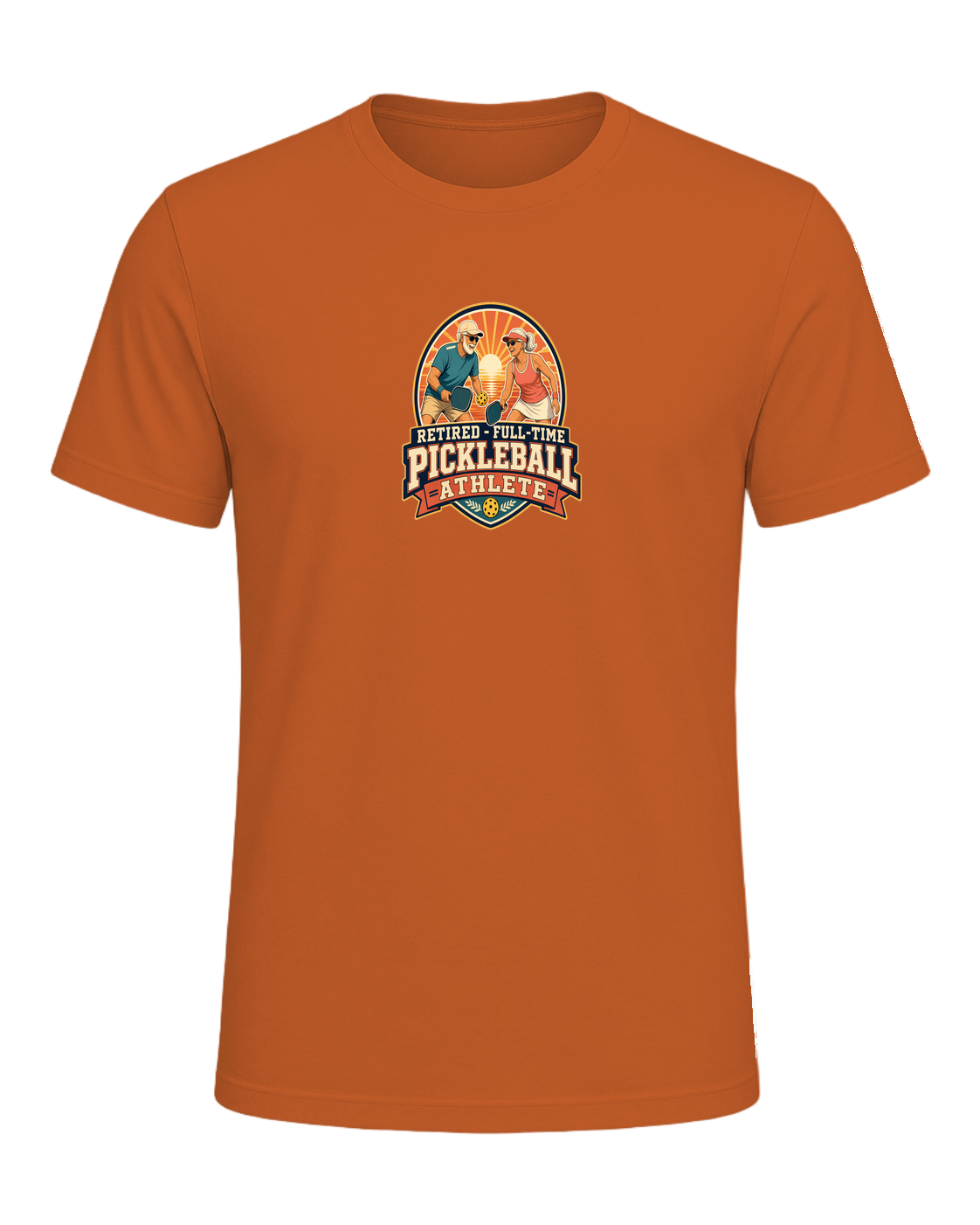 Pickleball Retirement — Orange