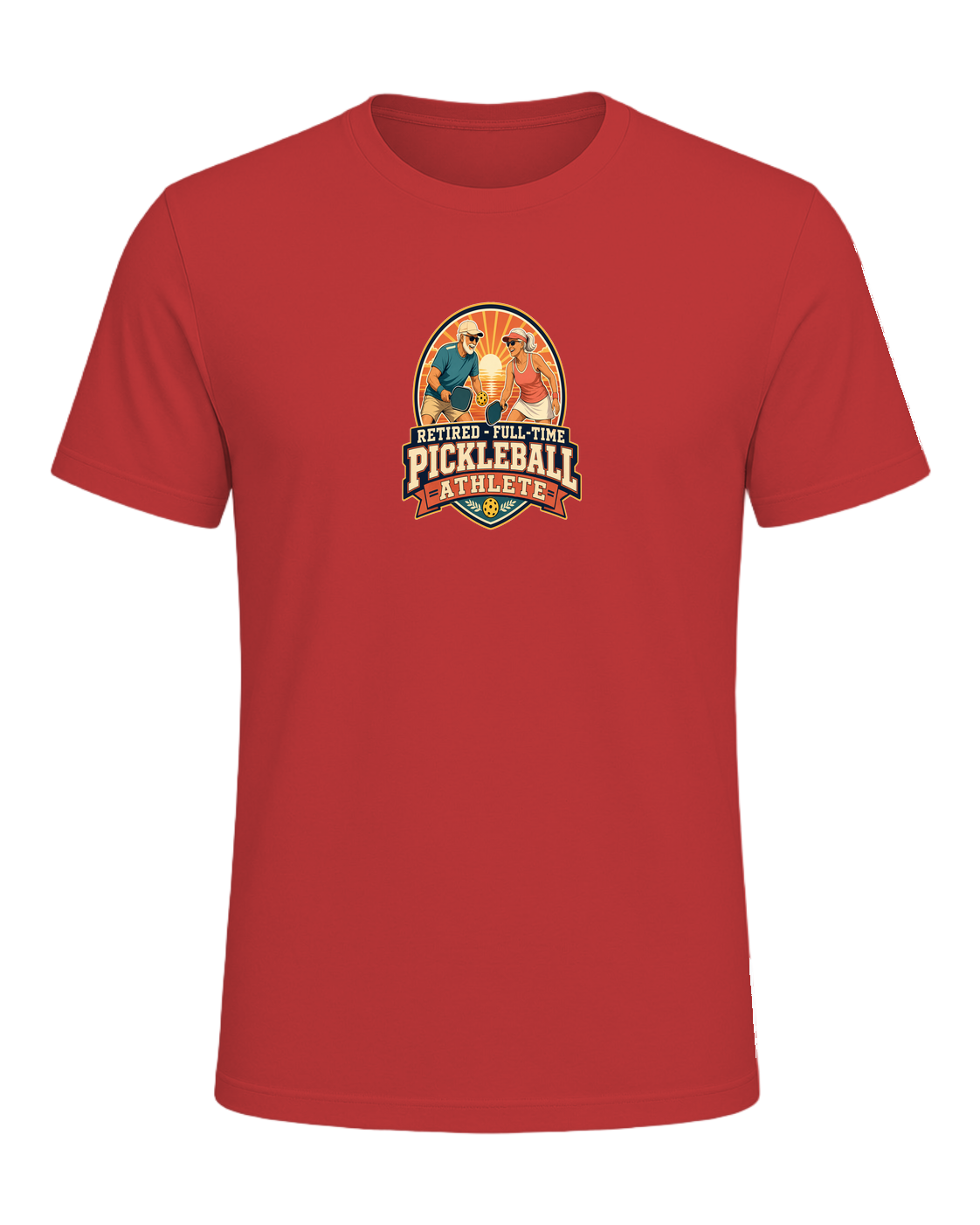 Pickleball Retirement — Red