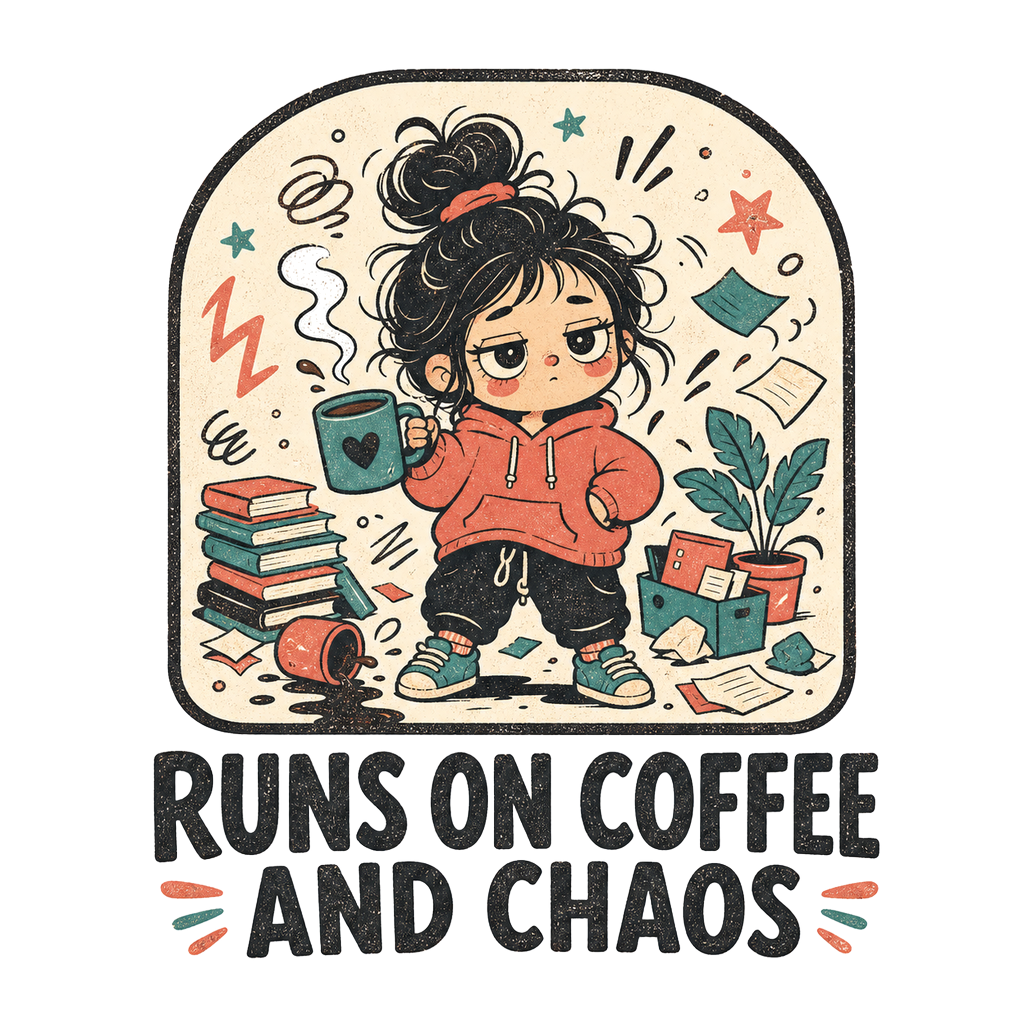 RUNS ON COFFEE AND CHAOS