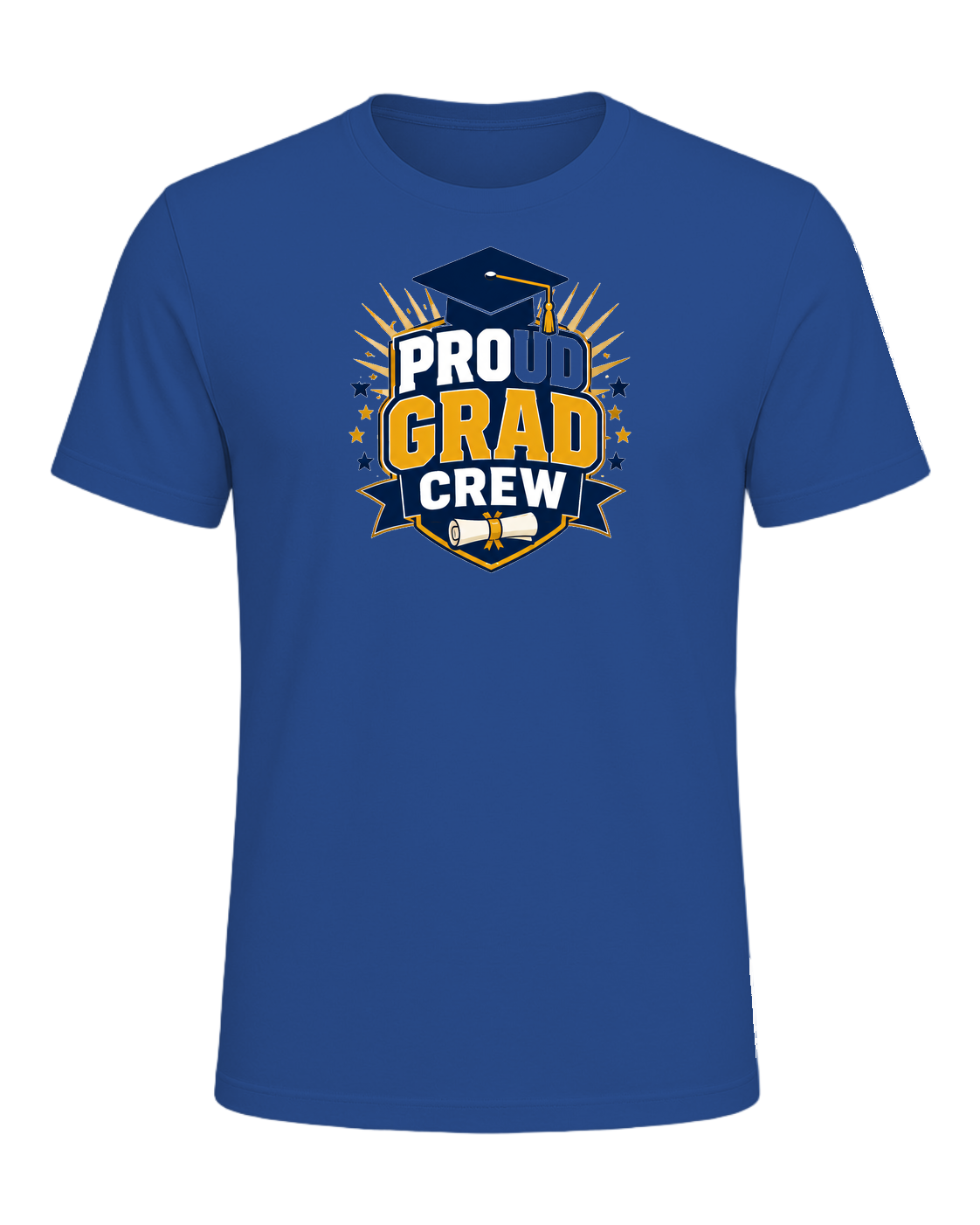 PROUD GRAD CREW — Royal