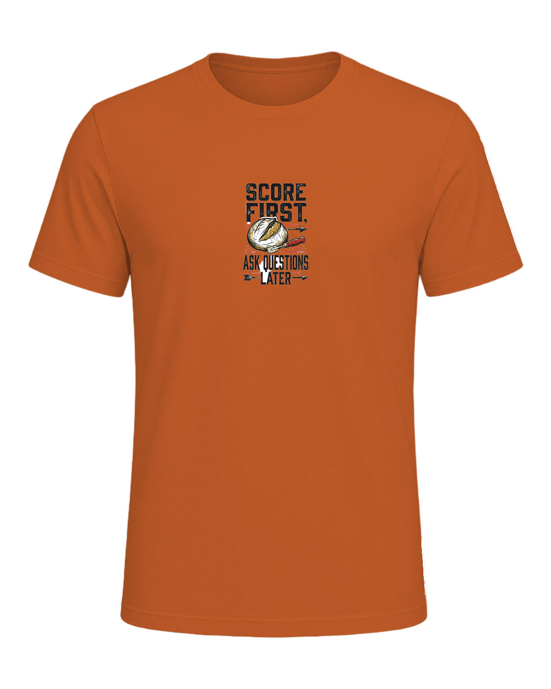 SCORE FIRST, ASK QUESTIONS LATER — Orange