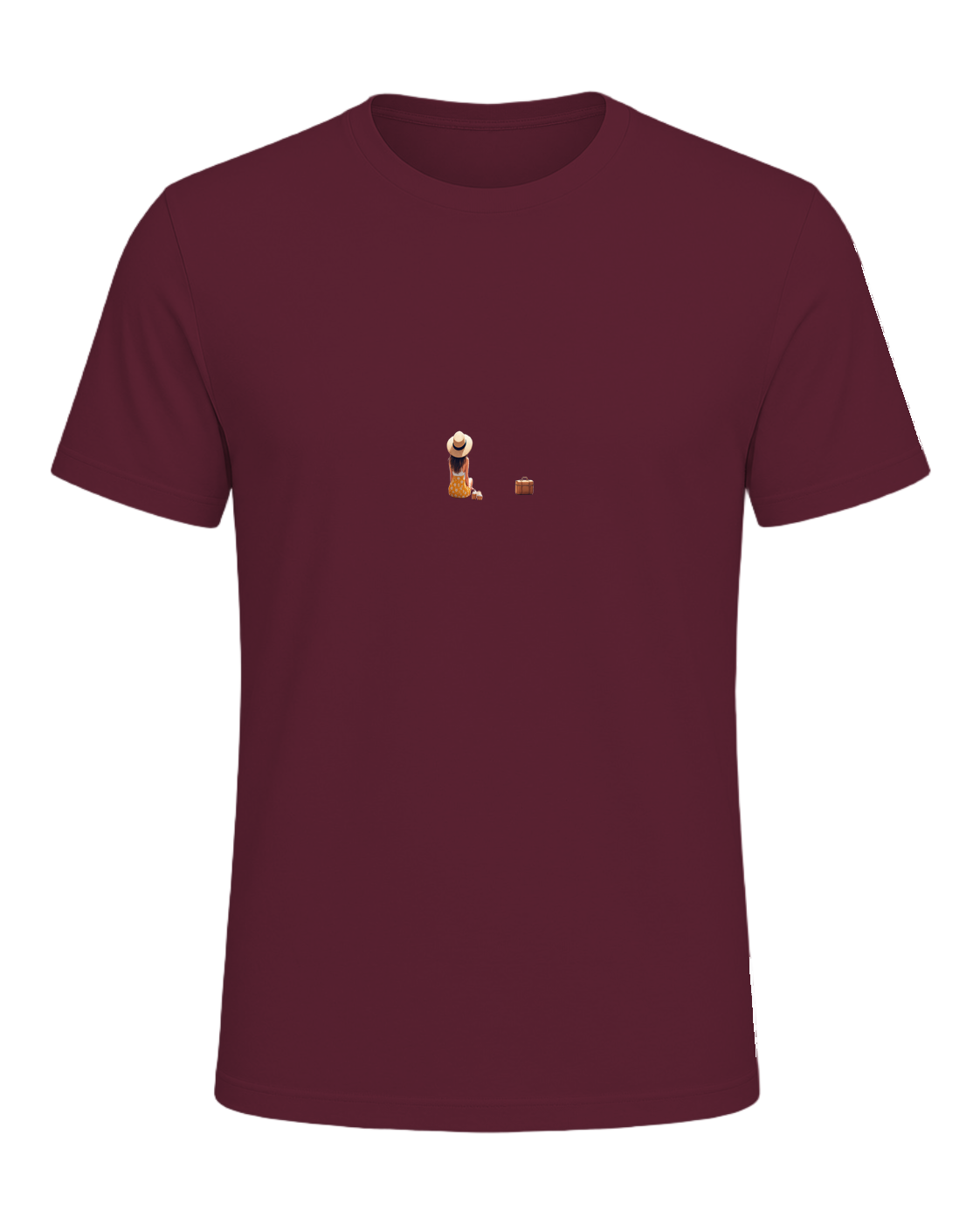 HOME IS WHERE THE FLIGHT LANDS — Maroon