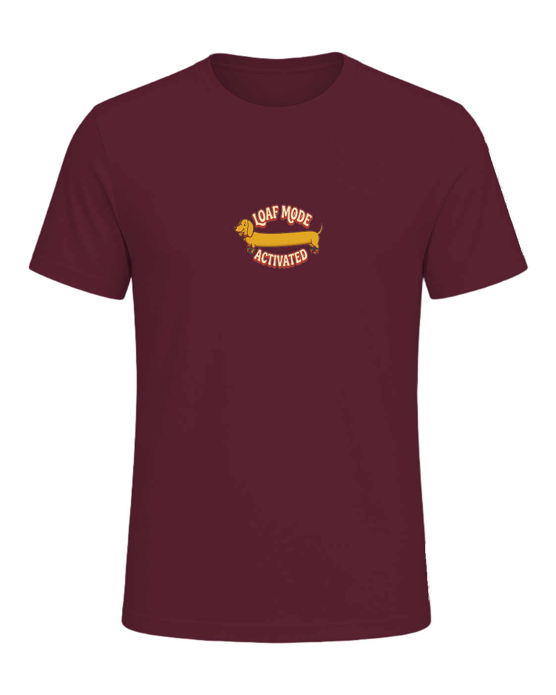 Dachshund Sausage Dog Humor — Maroon