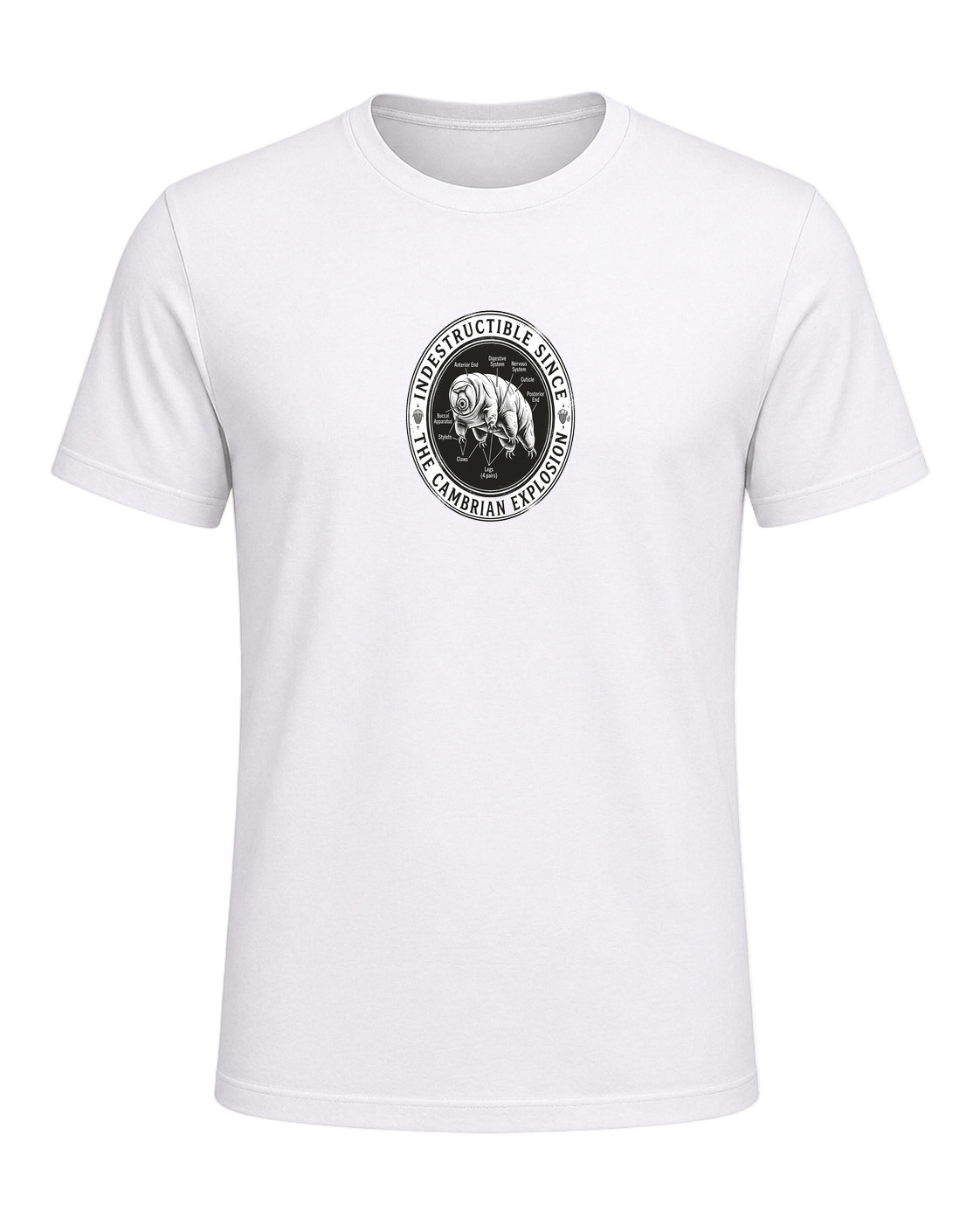 Tardigrade Science Nerd — White