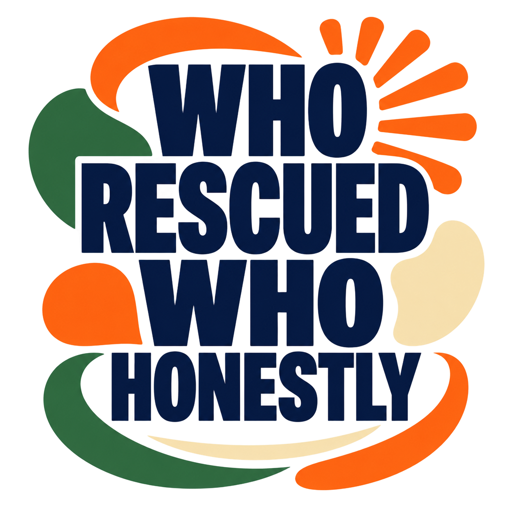 WHO RESCUED WHO HONESTLY