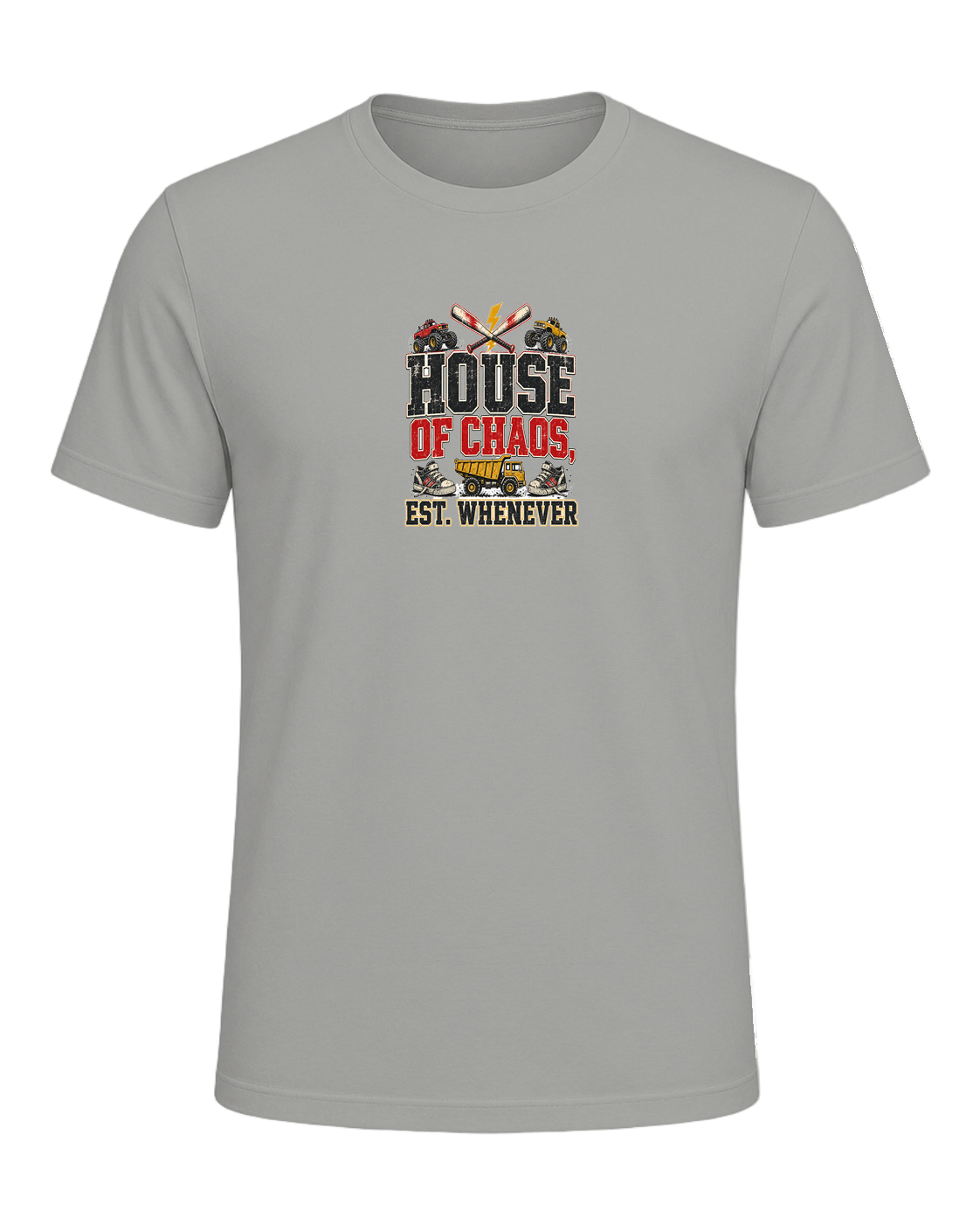 HOUSE OF CHAOS, EST. WHENEVER — Gray