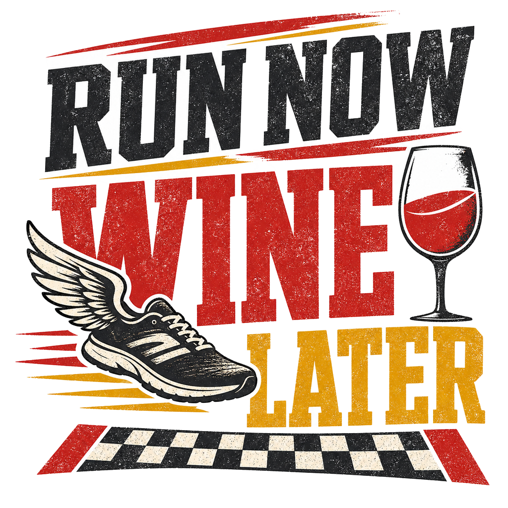 RUN NOW WINE LATER