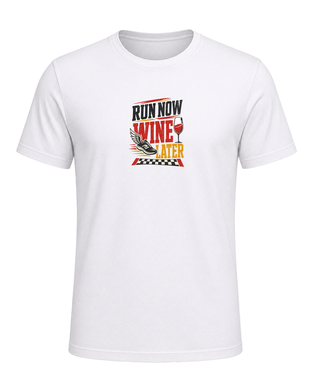 RUN NOW WINE LATER — White