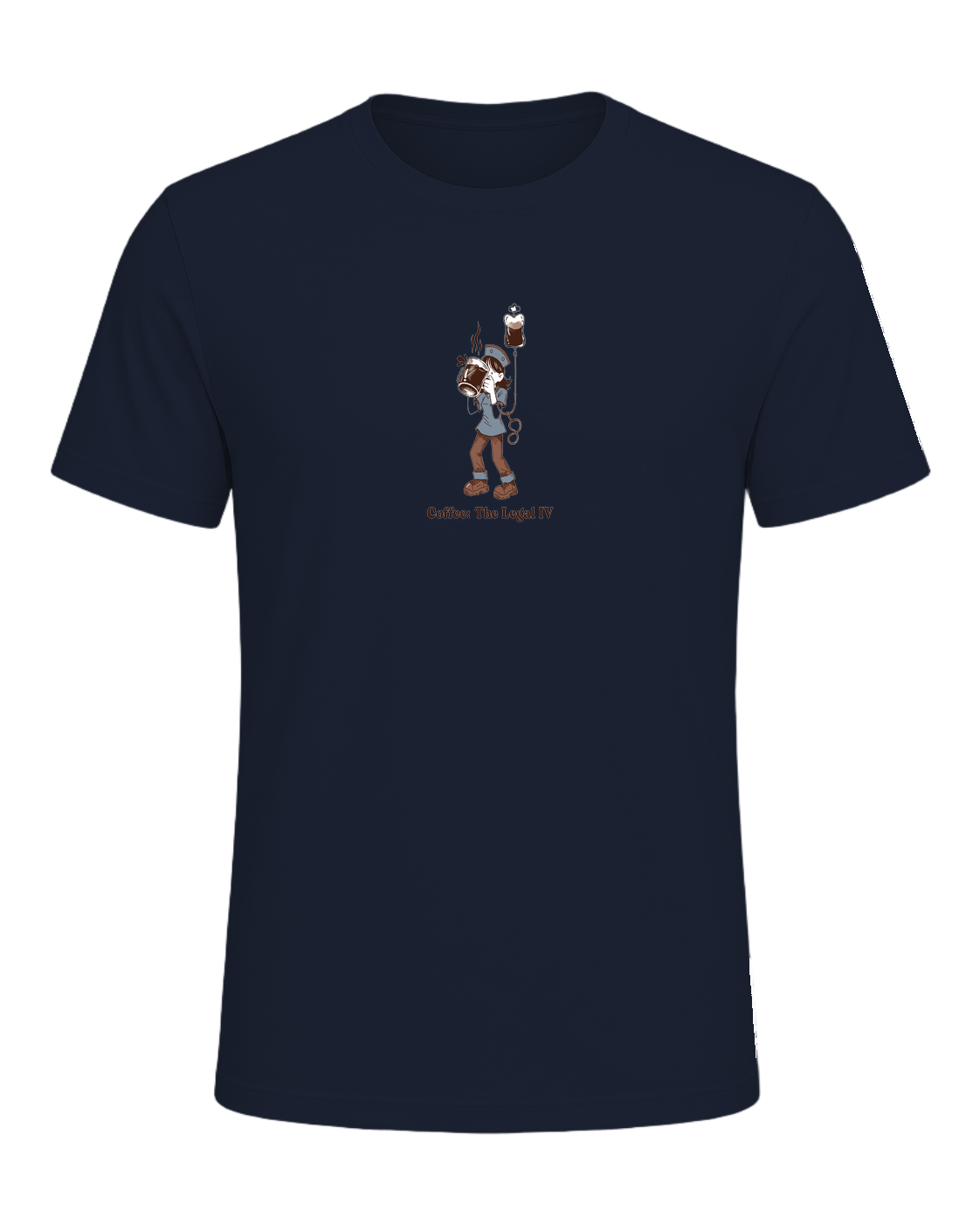 Nurse + Coffee — Navy