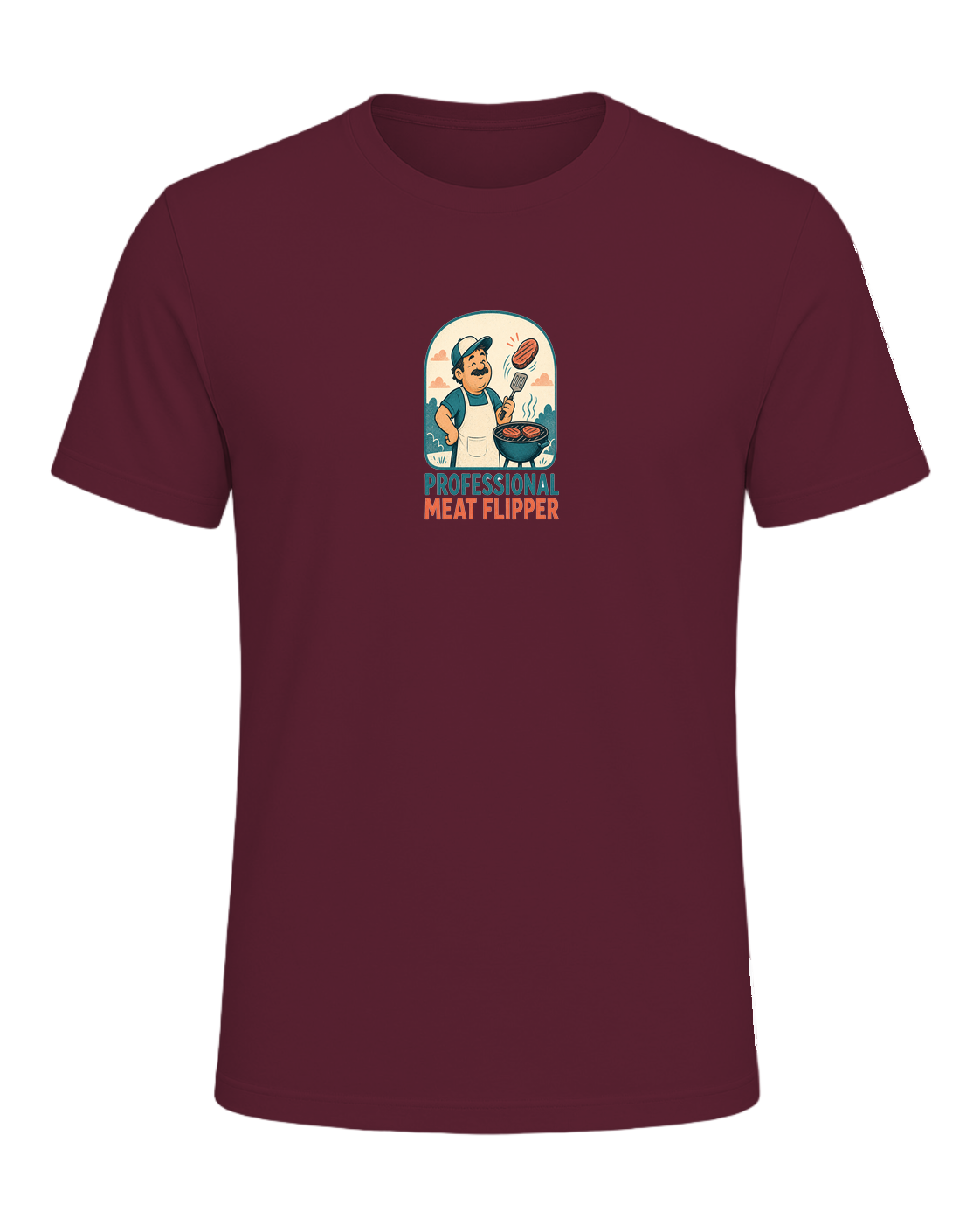 PROFESSIONAL MEAT FLIPPER — Maroon