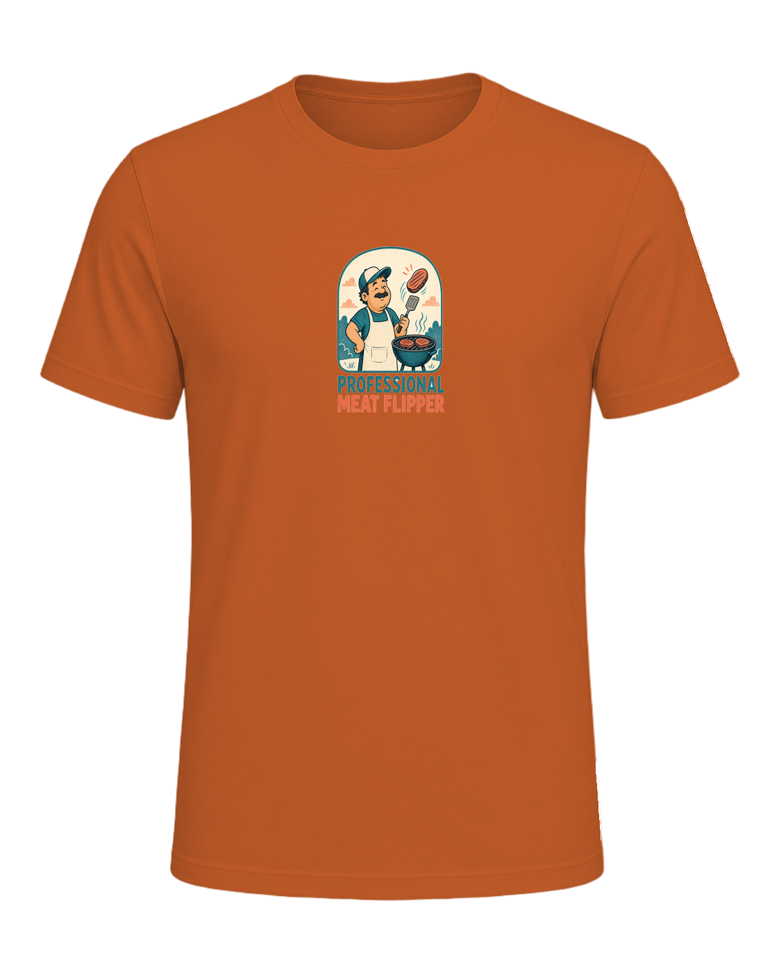 PROFESSIONAL MEAT FLIPPER — Orange