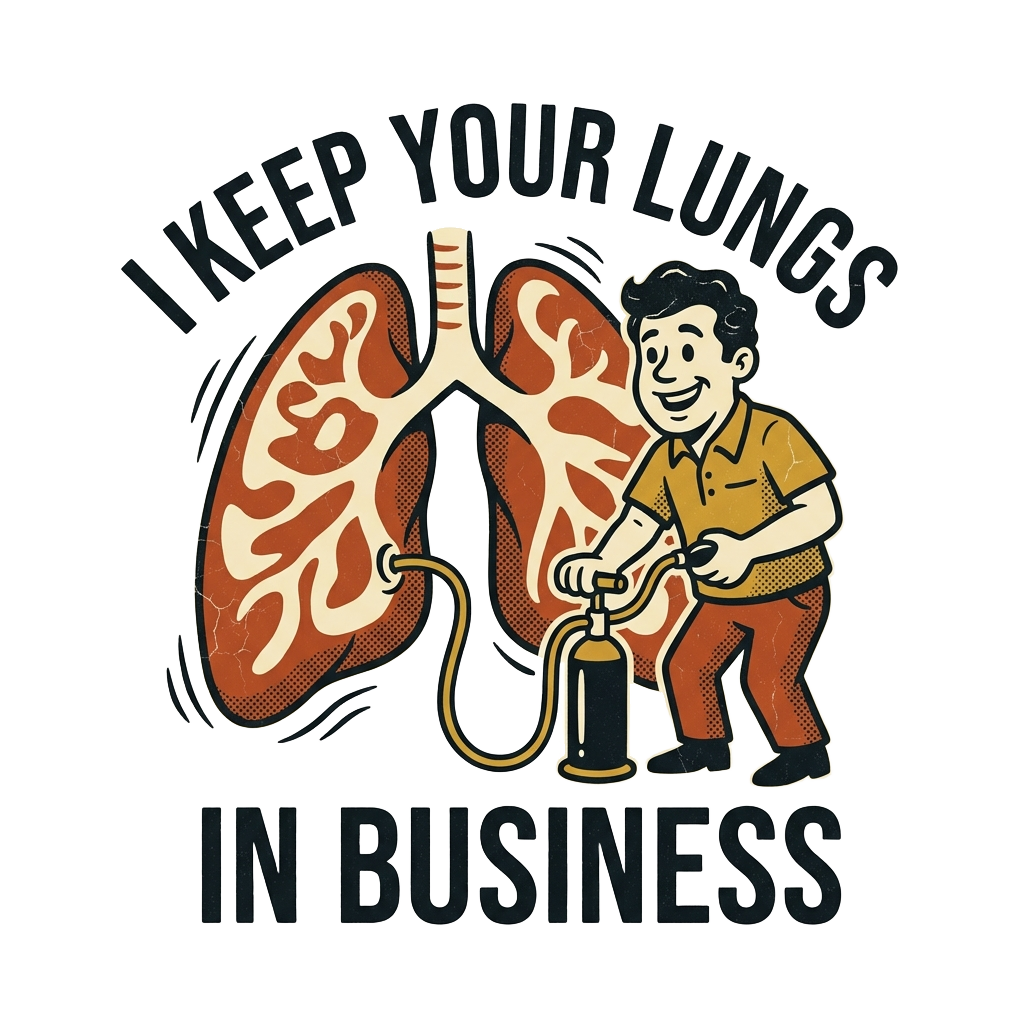 I KEEP YOUR LUNGS IN BUSINESS