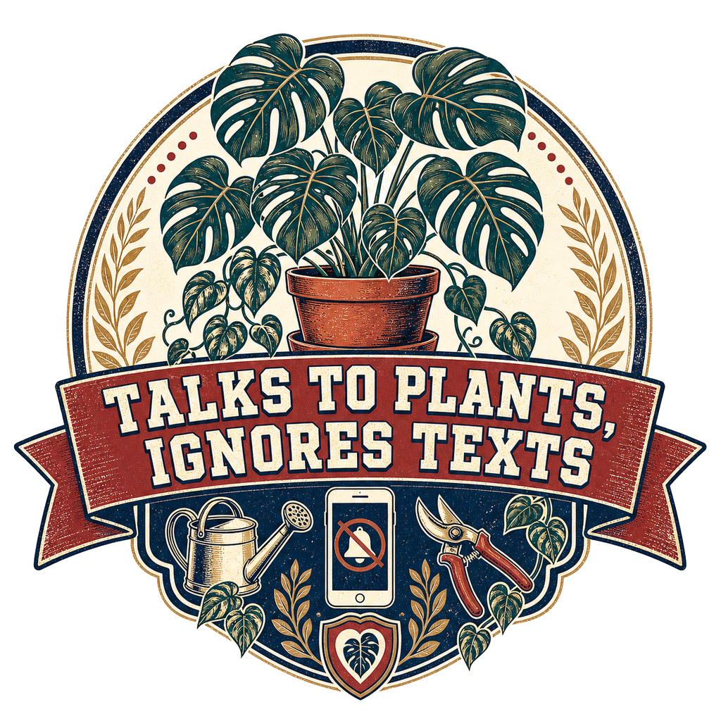 Talks to plants, ignores texts