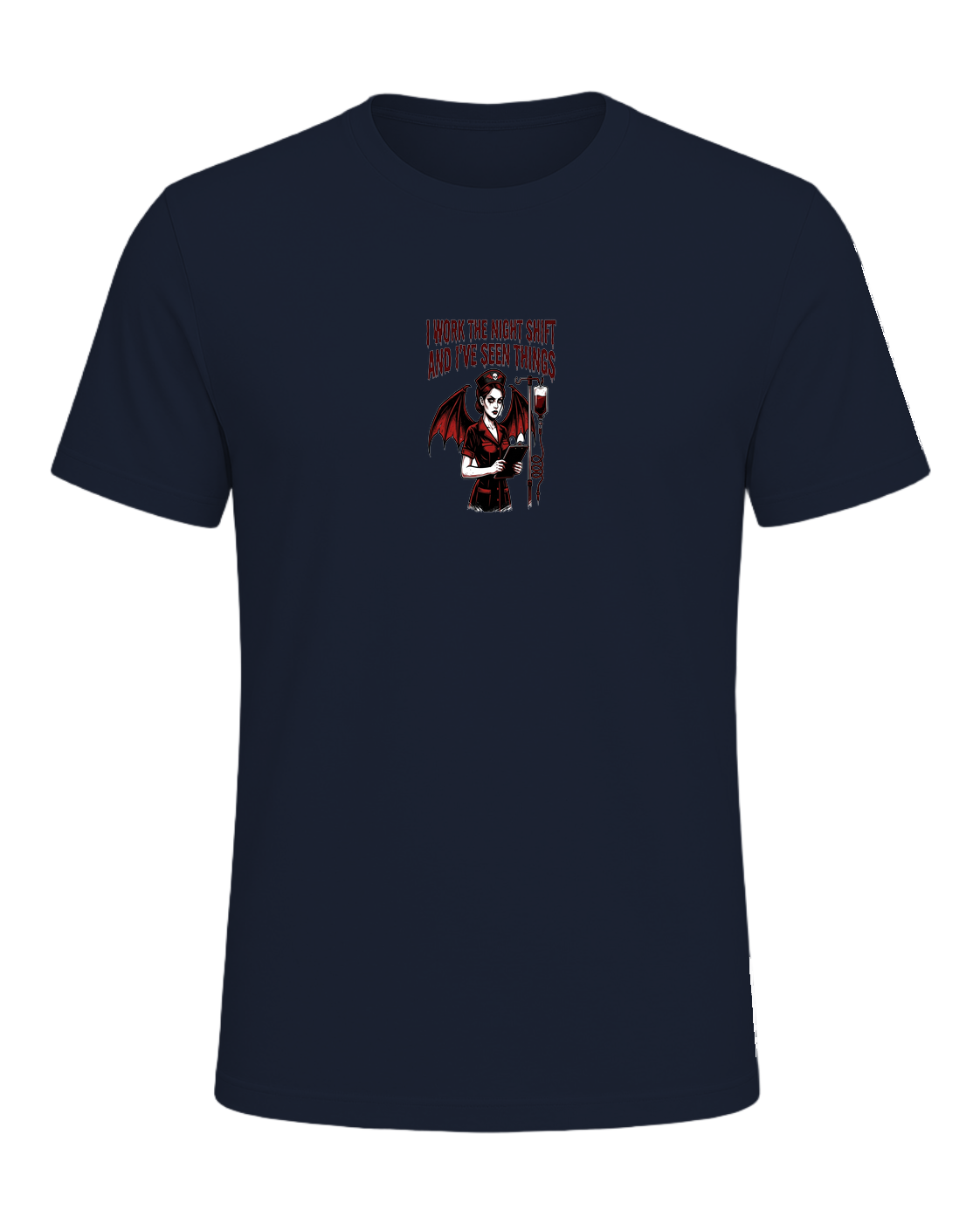 Nurse Night Shift Spooky — Navy