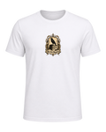 Latin Motto Crest — White