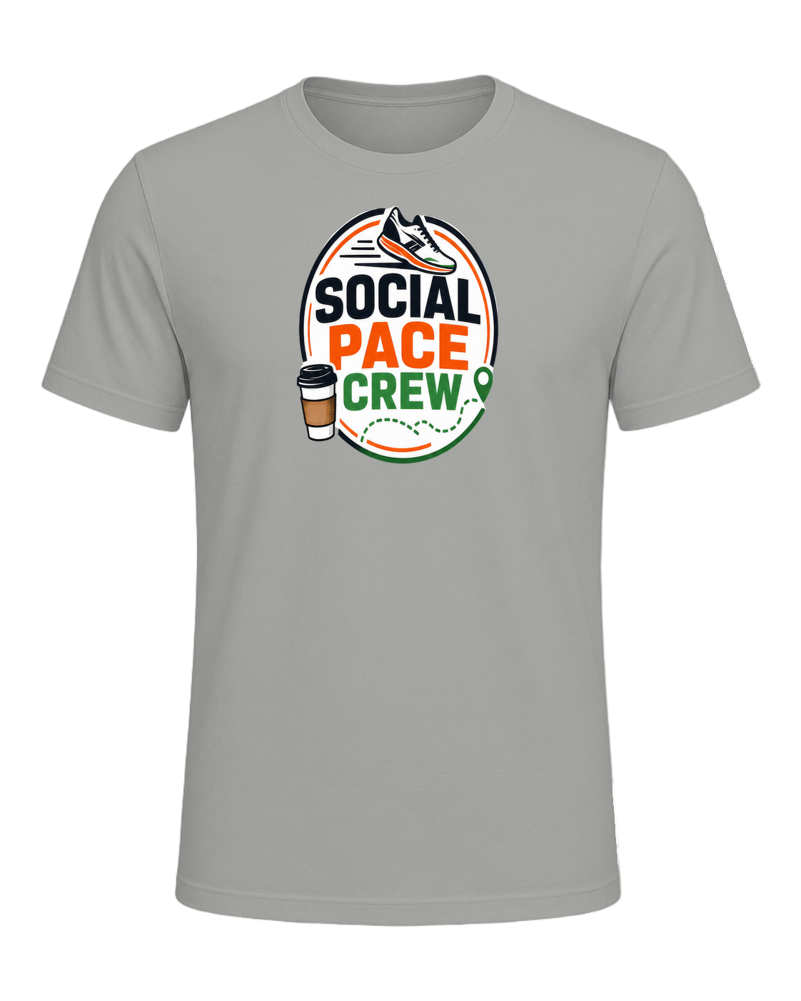 SOCIAL PACE CREW — Gray