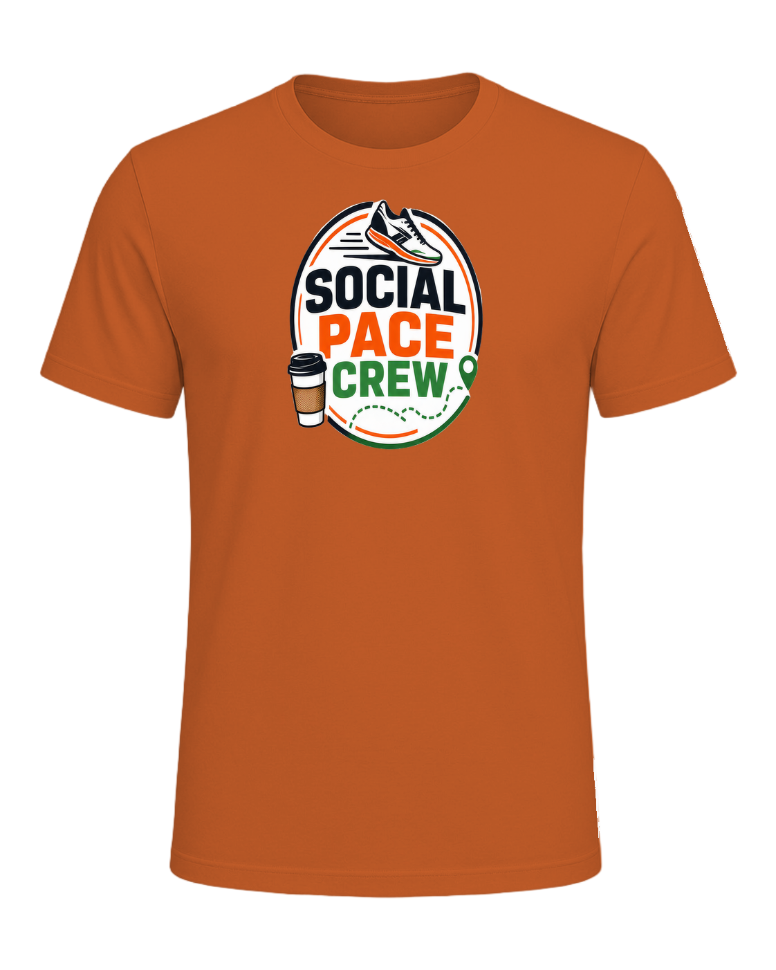 SOCIAL PACE CREW — Orange