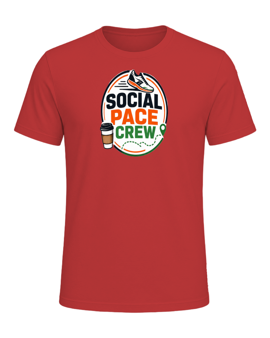 SOCIAL PACE CREW — Red