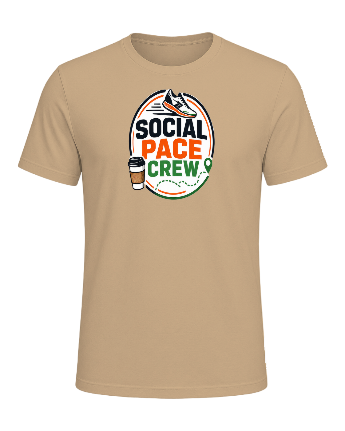 SOCIAL PACE CREW — Tan