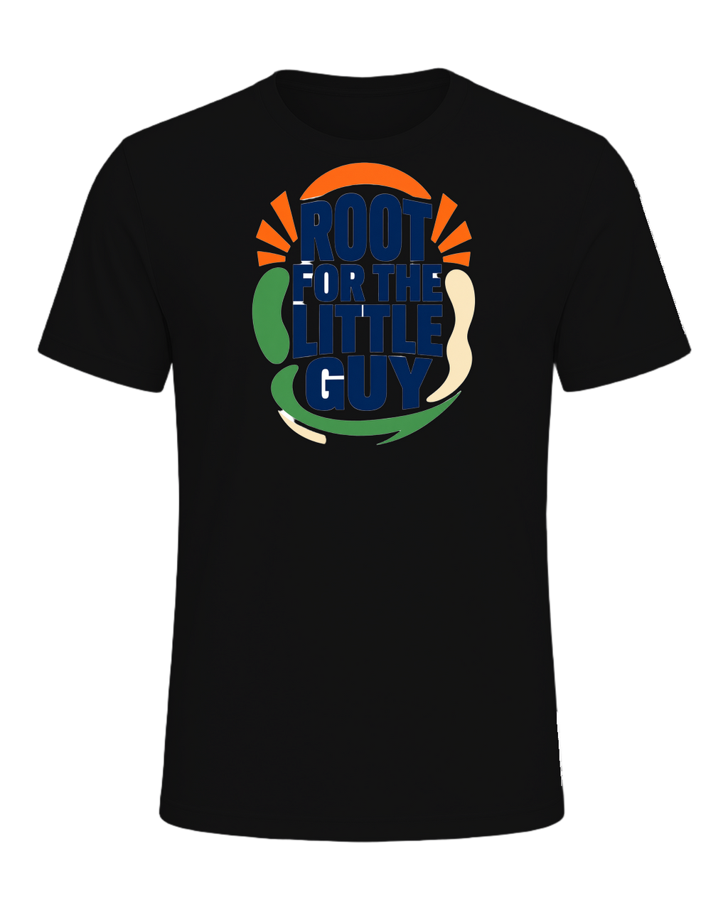 ROOT FOR THE LITTLE GUY — Vintage Black