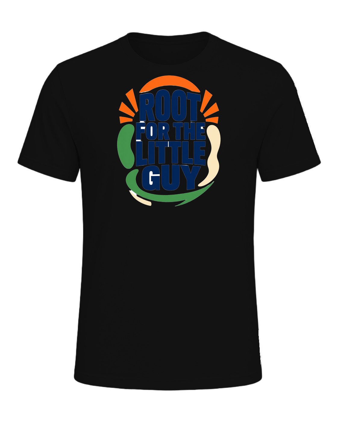ROOT FOR THE LITTLE GUY — Vintage Black