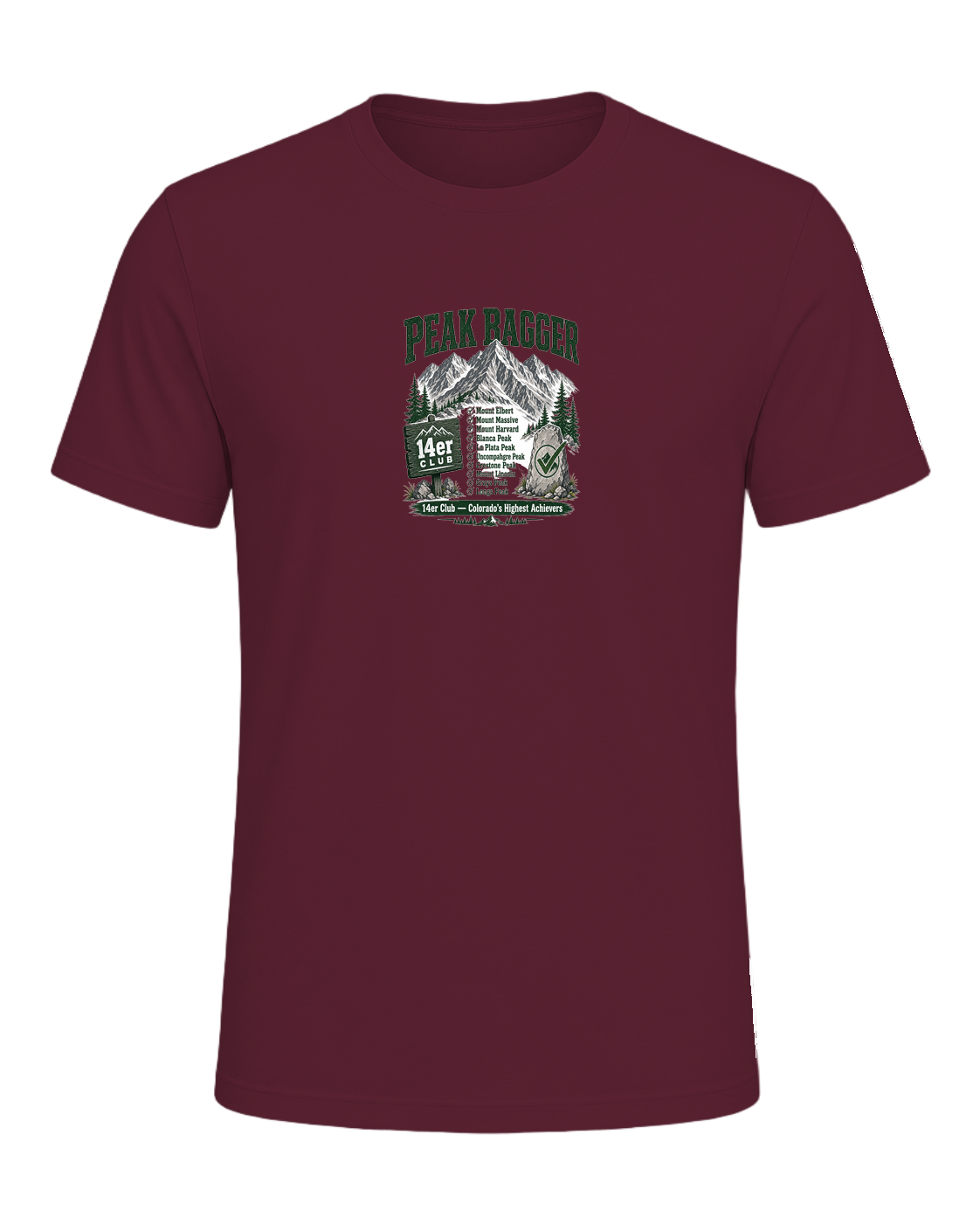 Peak Bagger — Maroon