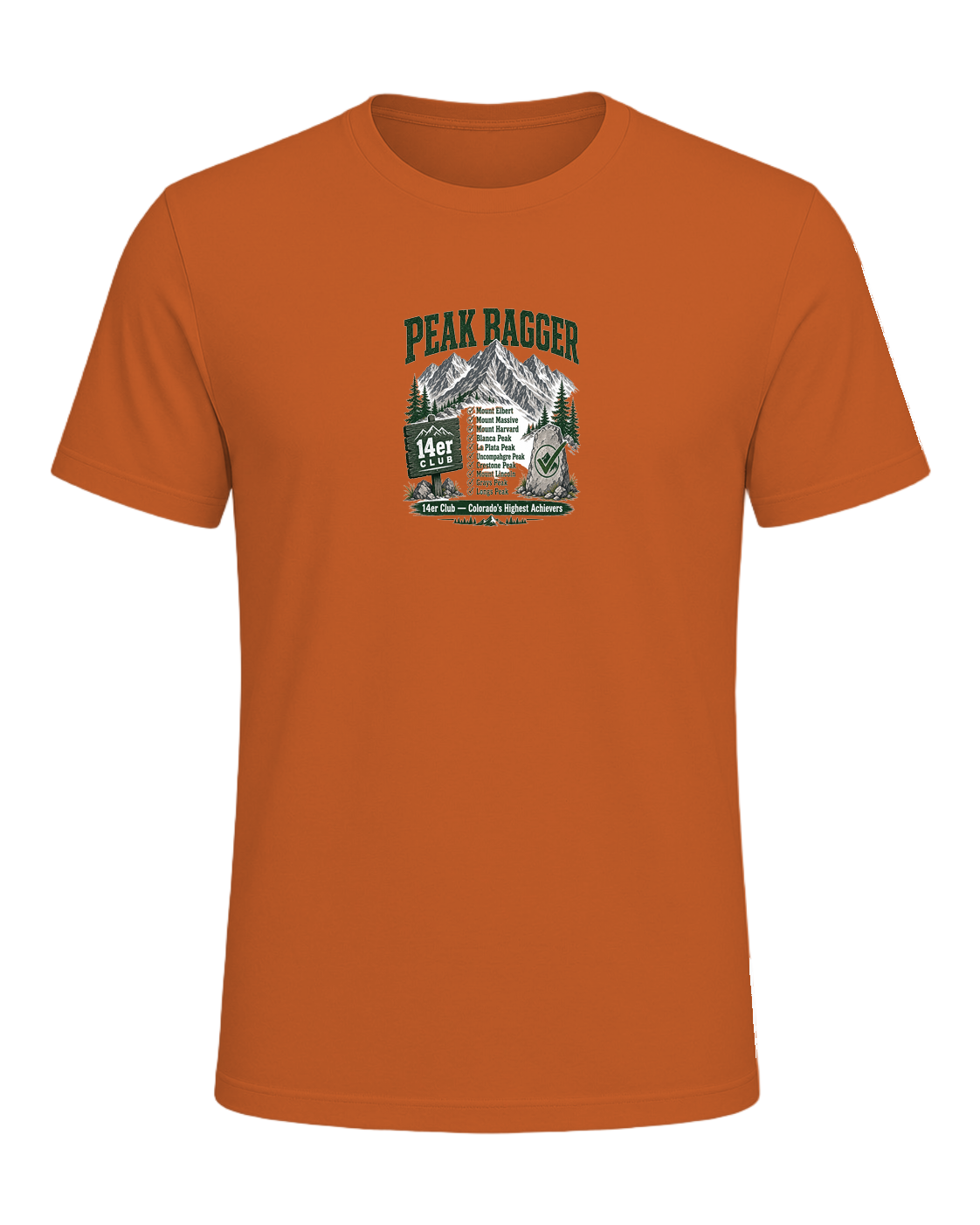 Peak Bagger — Orange