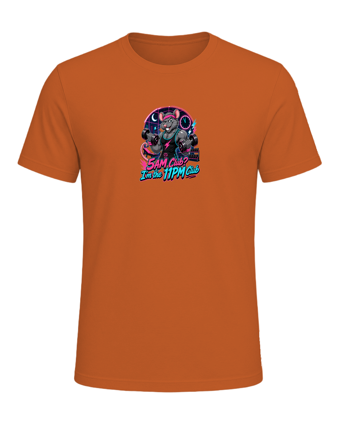 Gym Rat Night Owl — Orange