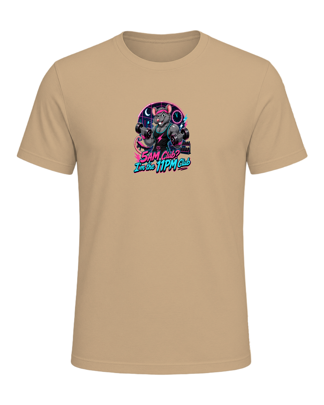 Gym Rat Night Owl — Tan