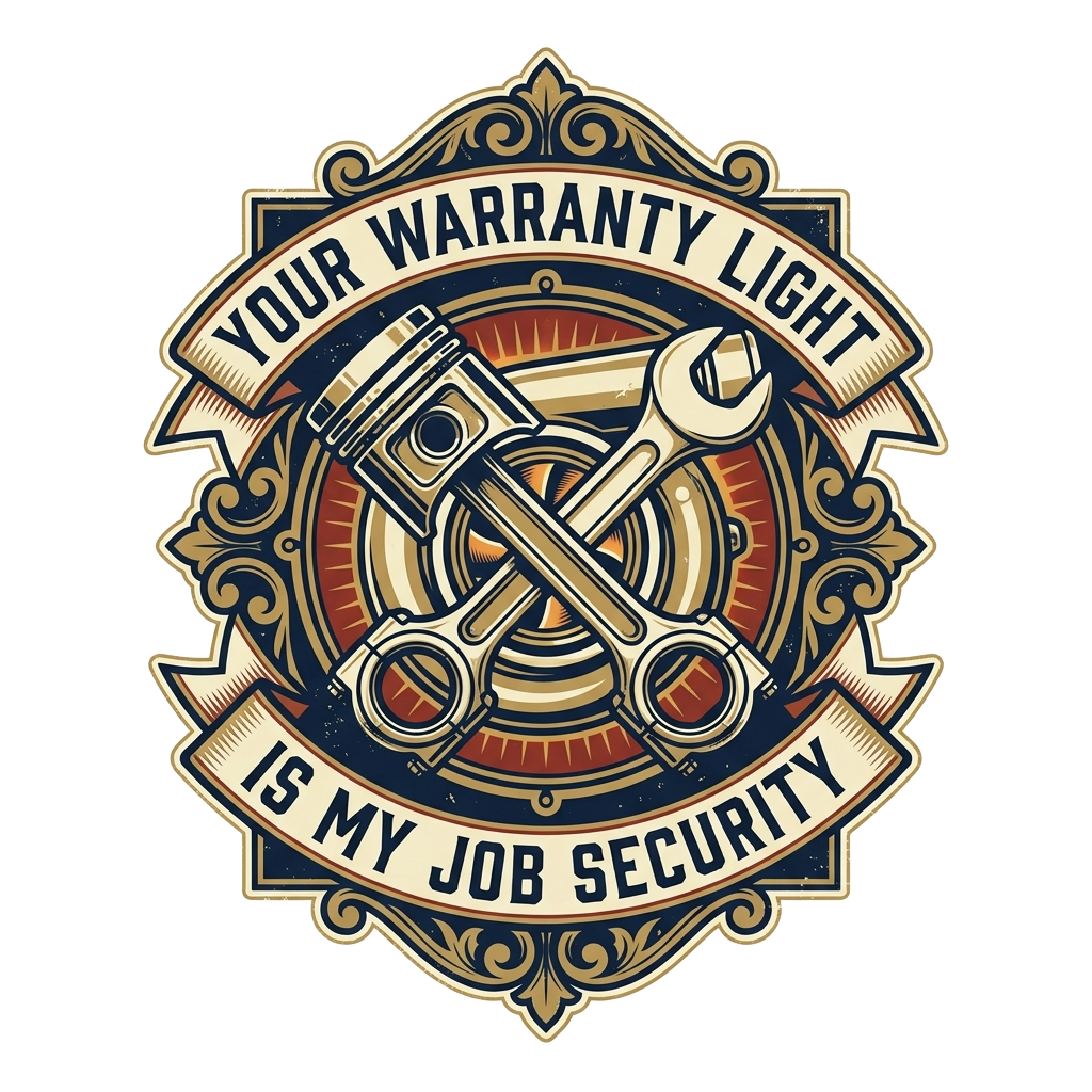 Your warranty light is my job security