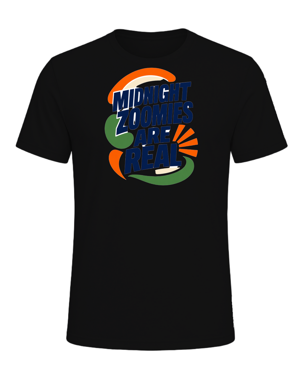 MIDNIGHT ZOOMIES ARE REAL — Vintage Black