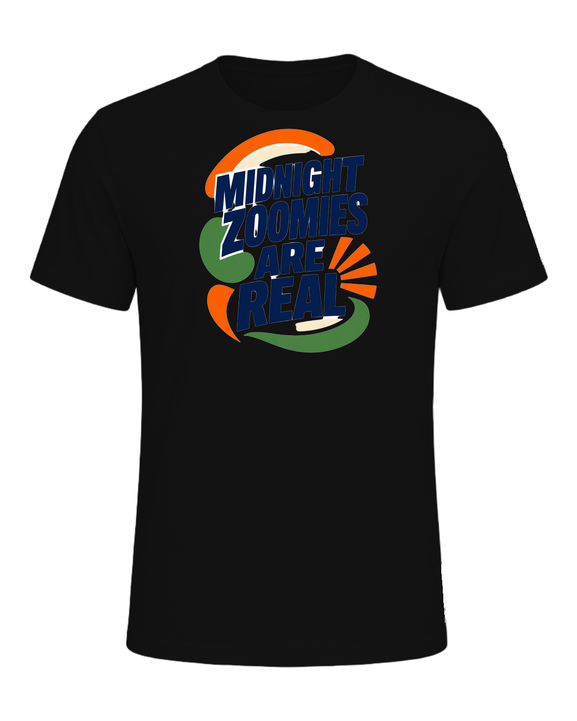 MIDNIGHT ZOOMIES ARE REAL — Vintage Black