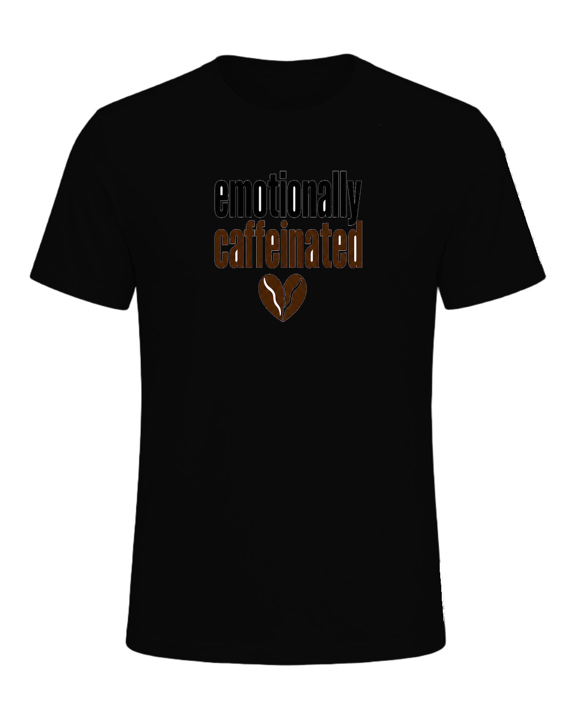 emotionally caffeinated — Black