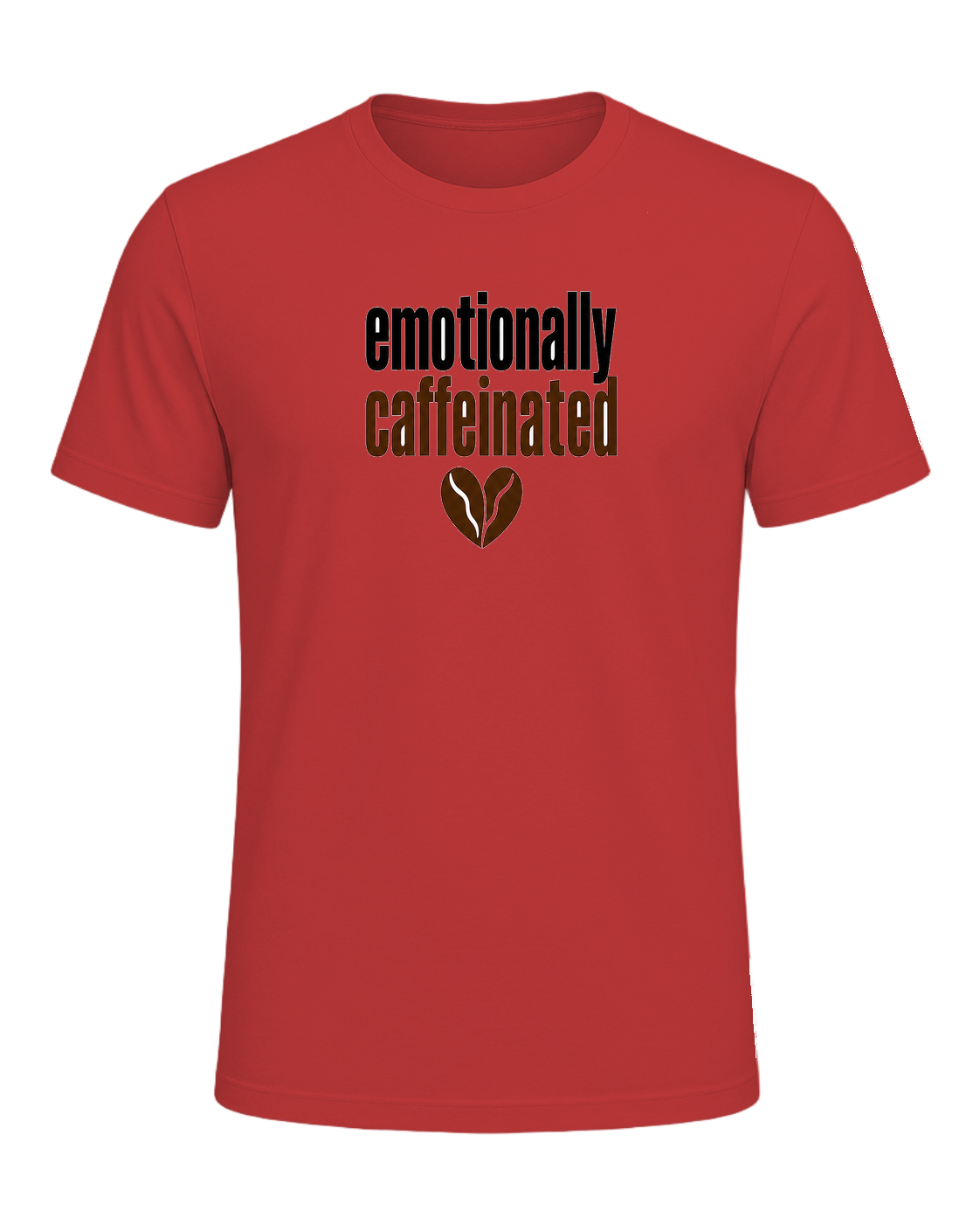 emotionally caffeinated — Red