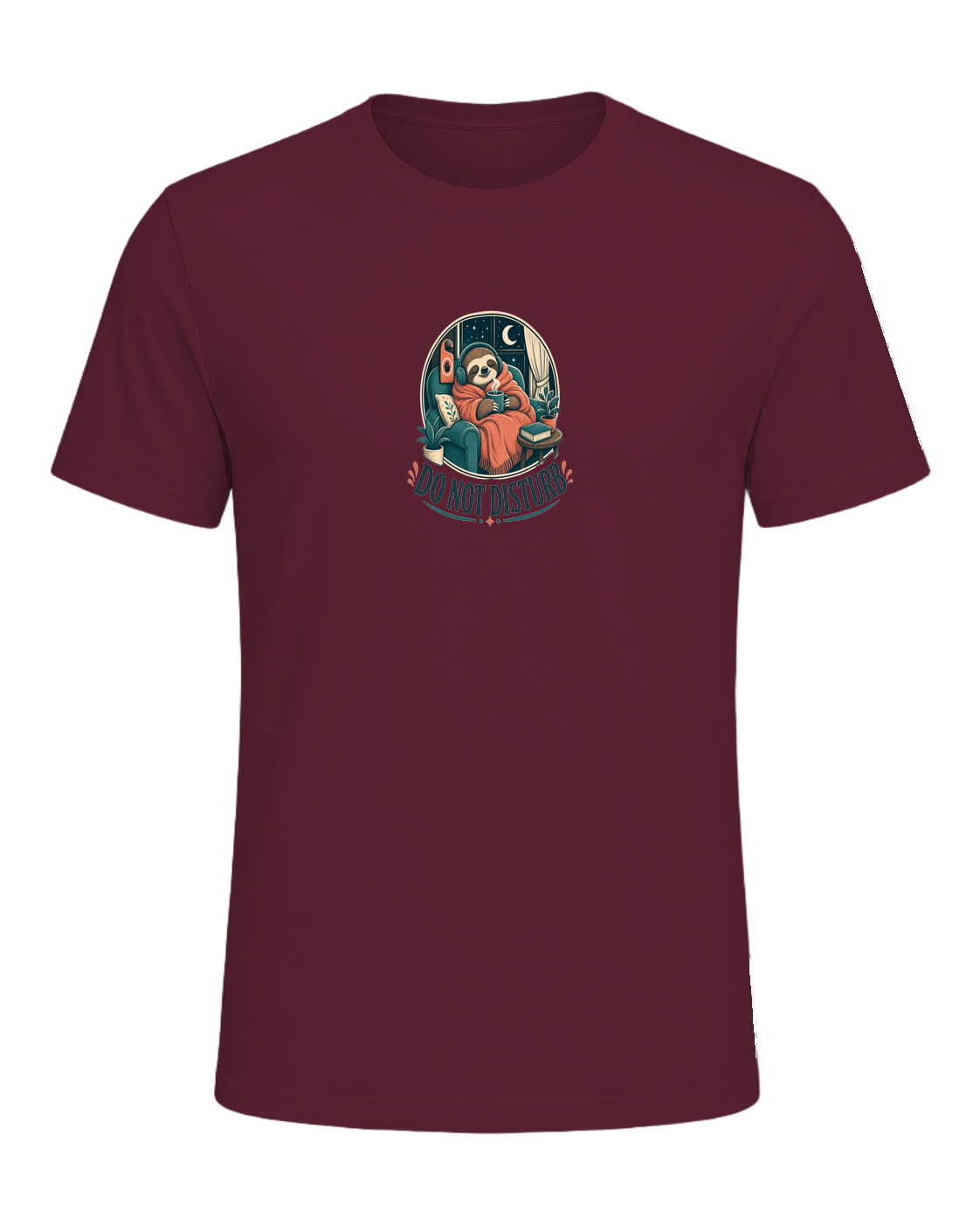 DO NOT DISTURB — Maroon