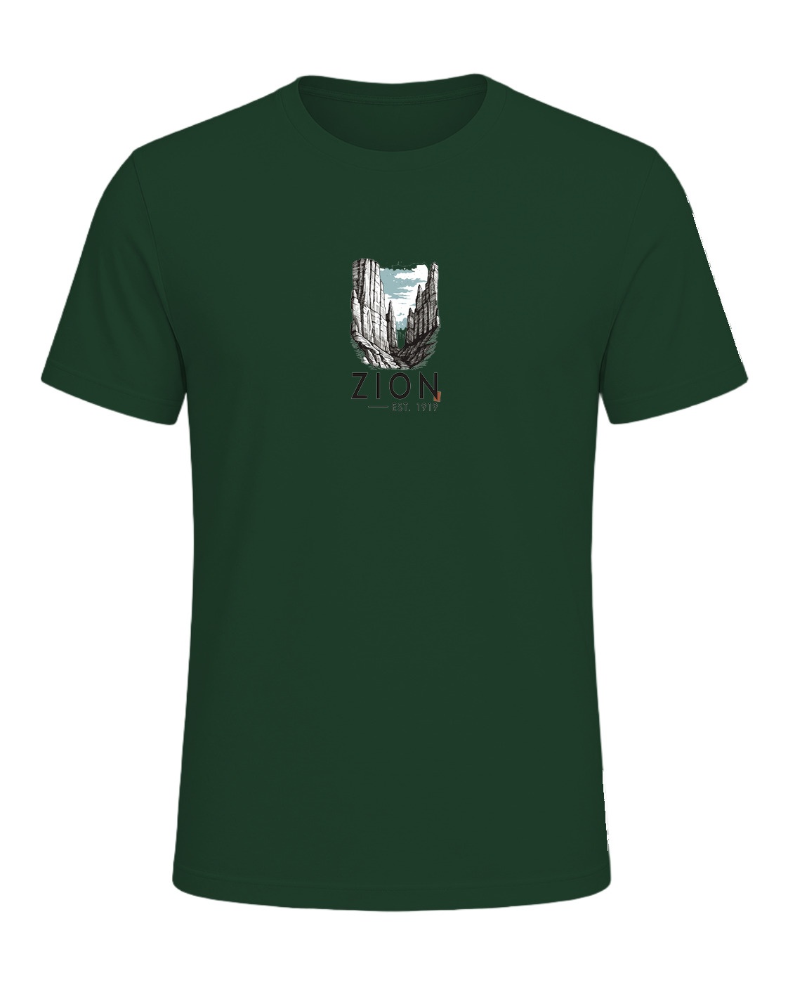 National Park Specific (WPA Style) — Forest