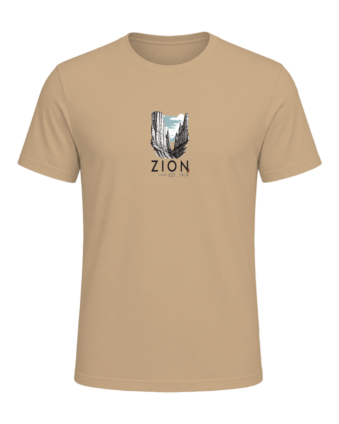 National Park Specific (WPA Style) — Tan